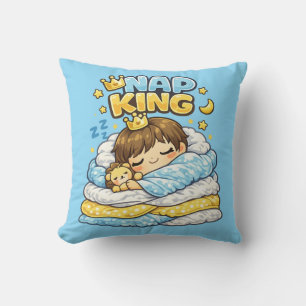 Nap King Kawaii Kissen 