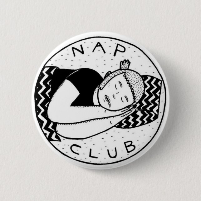 Nap Klub Stift Button (Vorderseite)