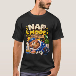 Nap-Modus Aktivierter Bär – Lustiger Schlafender B T-Shirt