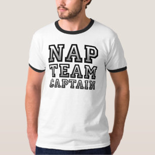 Nap Team Captain Lustige T-Shirt Sprüche Zitate