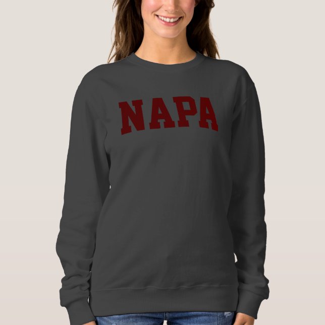 Napa - Grau Sweatshirt (Vorderseite)