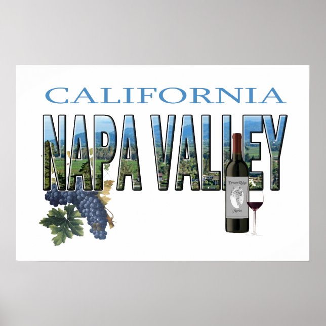 Napa Valley, CA Poster (Vorne)