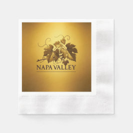 Napa Valley California Event Party Serviette