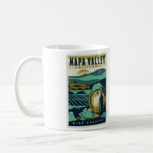 Napa Valley California Kaffeemaschine Tasse - Größ
