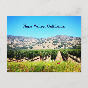 Napa Valley, California Postcard Postkarte