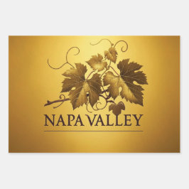 Napa Valley Classic Geschenkpapier Set