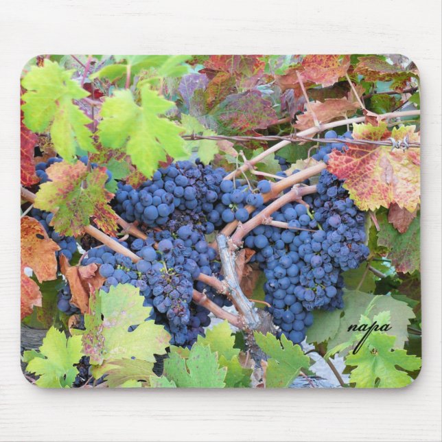Napa Valley Ernte-Mauspad Mousepad (Vorne)