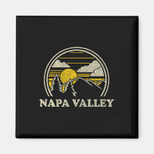 Napa Valley Kalifornien Ca T Shirt Vintage Wandern Magnet