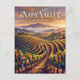 Napa Valley Kalifornien Postkarte