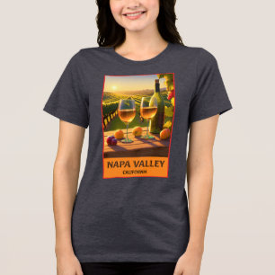 Napa Valley Kalifornien Tri-Blend Shirt