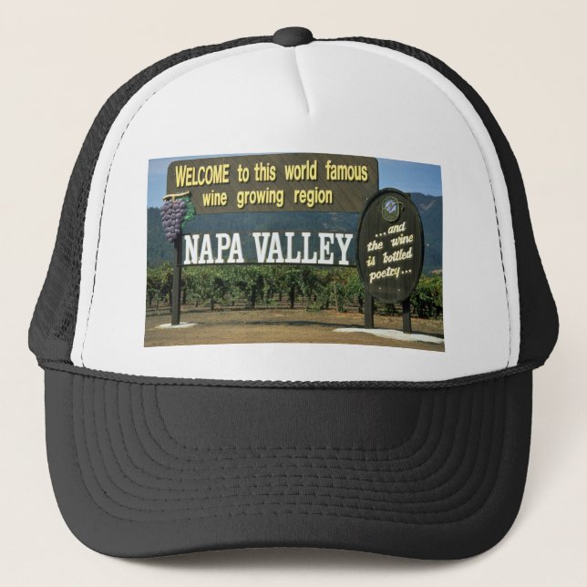 Napa Valley, Kalifornien, USA Truckerkappe (Vorderseite)