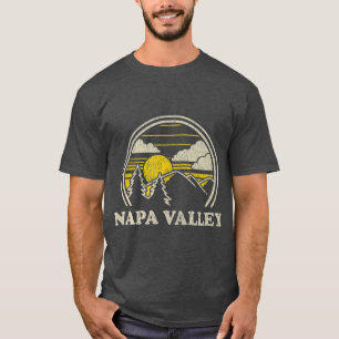 Napa Valley Kalifornien Vintages Wandern T-Shirt