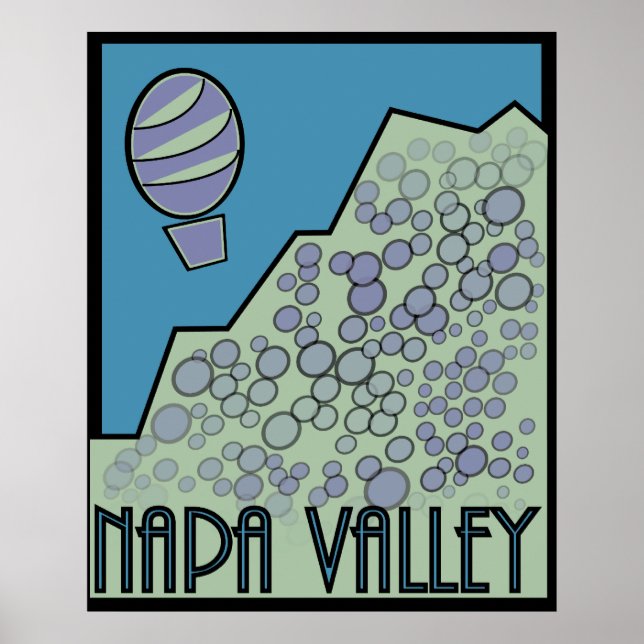 Napa Valley Poster (Vorne)