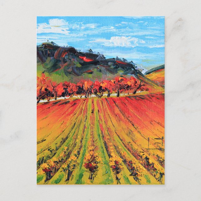 Napa Valley von Lisa Elley Postkarte (Vorderseite)