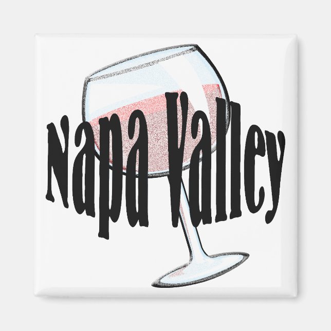 Napa Valley Wein Magnet (Vorne)