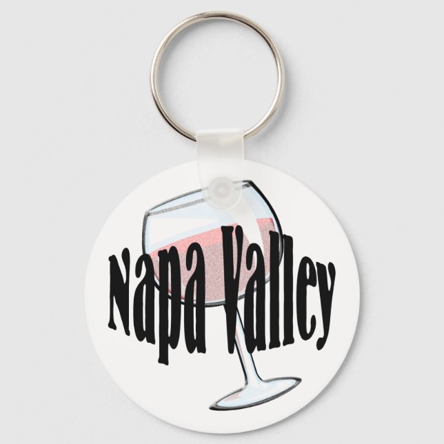 Napa Valley Wein Schlüsselanhänger (Vorderseite)