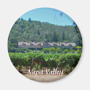 Napa- Valleywein-Land-Weinberge Magnet