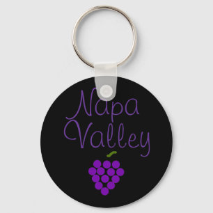 Napa- Valleyweinberg-Trauben Schlüsselanhänger