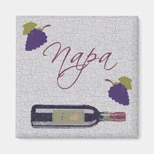 Napa Vintag Wine Flasche Magnet