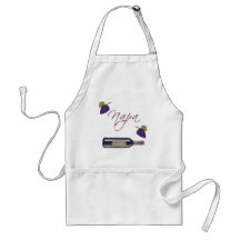 Napa-Weinflasche im Vintage-Stil
