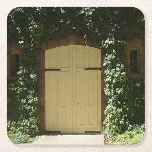 Napa-Weingut Yellow Door Rechteckiger Pappuntersetzer