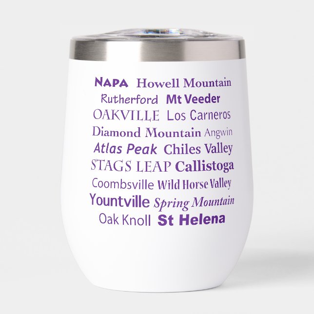 Napa Wine Tumbler (Vorderseite)
