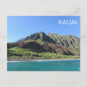 Napali Coast Kauai, Hawaii Postcard Postkarte