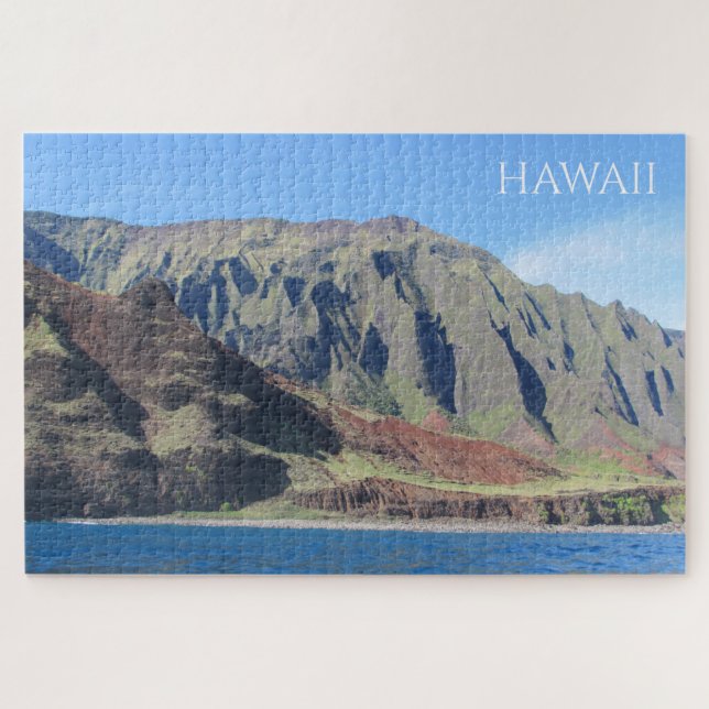 Napali Coast Kauai Hawaii Puzzle (Horizontal)