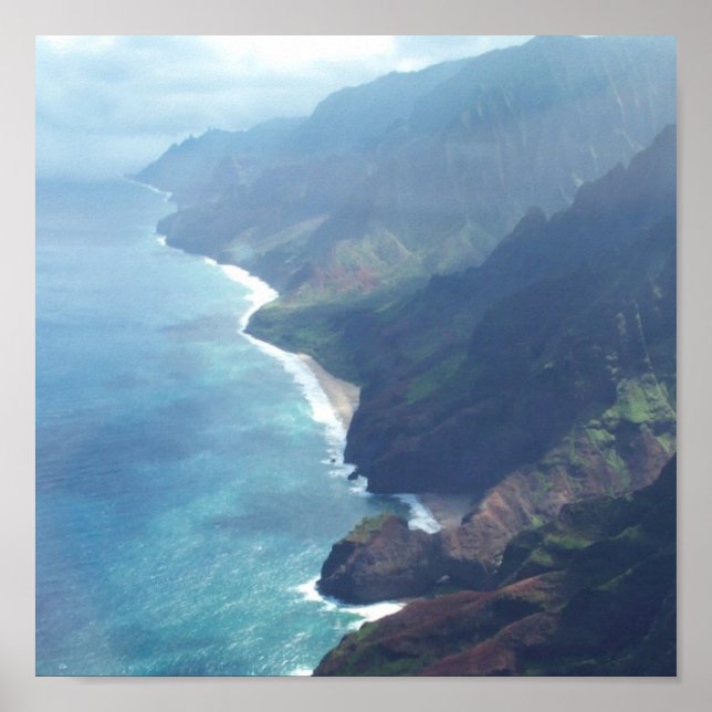 Napali Coast Poster (Vorne)