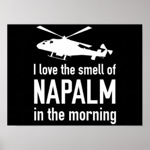 Napalm am Morgen Poster