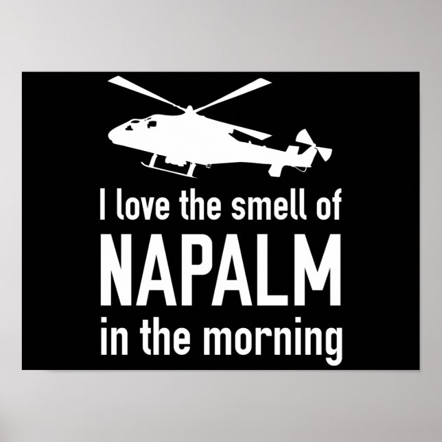 Napalm am Morgen Poster (Vorne)