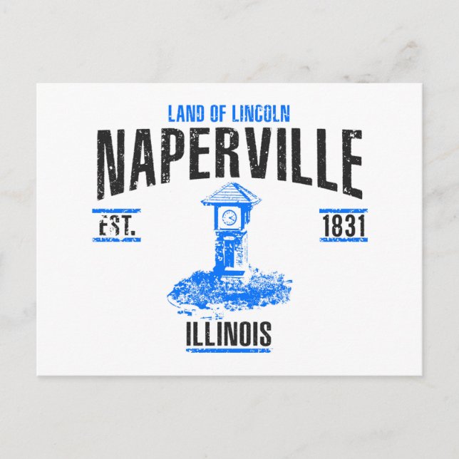 Naperville Postkarte (Vorderseite)
