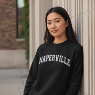 NAPERVILLE Universitätsstyle Amerika College Sweatshirt