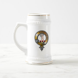 Napier Wappen Abzeichen Bierglas