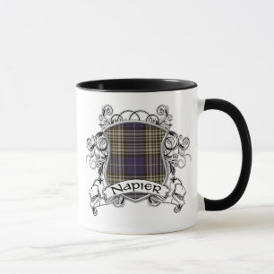 Napiertartan-Schild Tasse