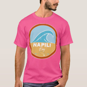 Napili Bay Beach Hawaii Pacific Ocean Beach Waves T-Shirt