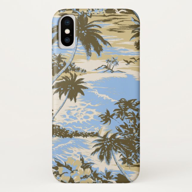Napili Bay Hawaiian Island Landschaftlich Sky Blue Case-Mate iPhone Hülle (Rückseite)