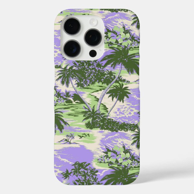 Napili Bay Hawaiian Tropical Lavender Case-Mate iPhone Hülle (Rückseite)