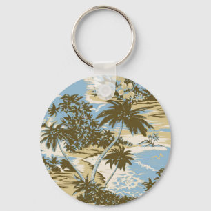 Napili Bay Vintag Hawaiian Keyrings Schlüsselanhänger