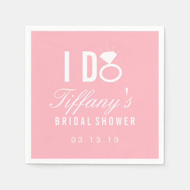 Napkin - I DO Serviette (Vorderseite)