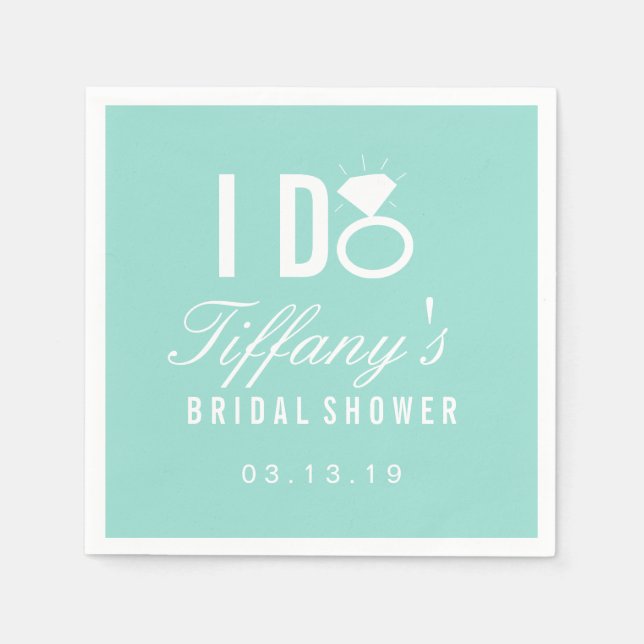 Napkin - I DO Serviette (Vorderseite)