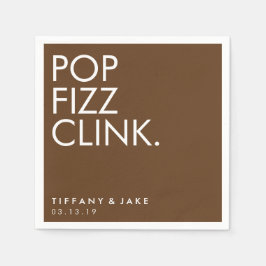 Napkin - Pop Fizz Clink Serviette