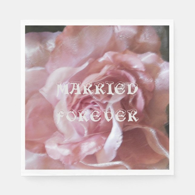 NAPKIN WEDD DAY DESIGN SERVIETTE (Vorderseite)