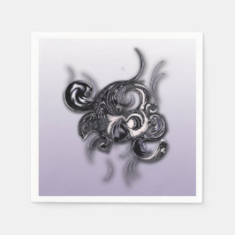 Napkin-Zeitschrift "A Reflection Elegance" Serviette