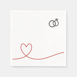 Napkins Bachelor Serviette
