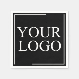Napkins Custom Cocktail Personalisiert ADD LOGO Serviette