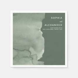 Napkins for a Modern Wedding. Serviette