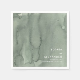 Napkins for a Modern Wedding. Serviette