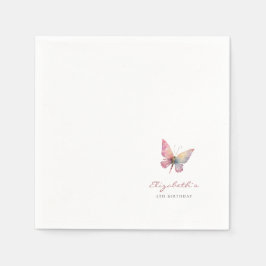 Napkins für die Geburtstagsparty zum Thema Schmett Serviette