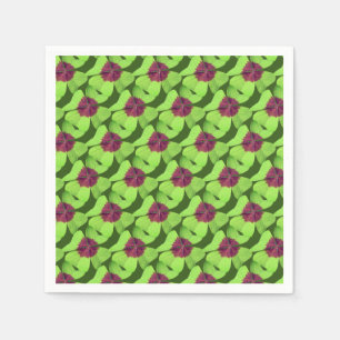 Napkins (Kleeblätter) St. Patricks Day Serviette
